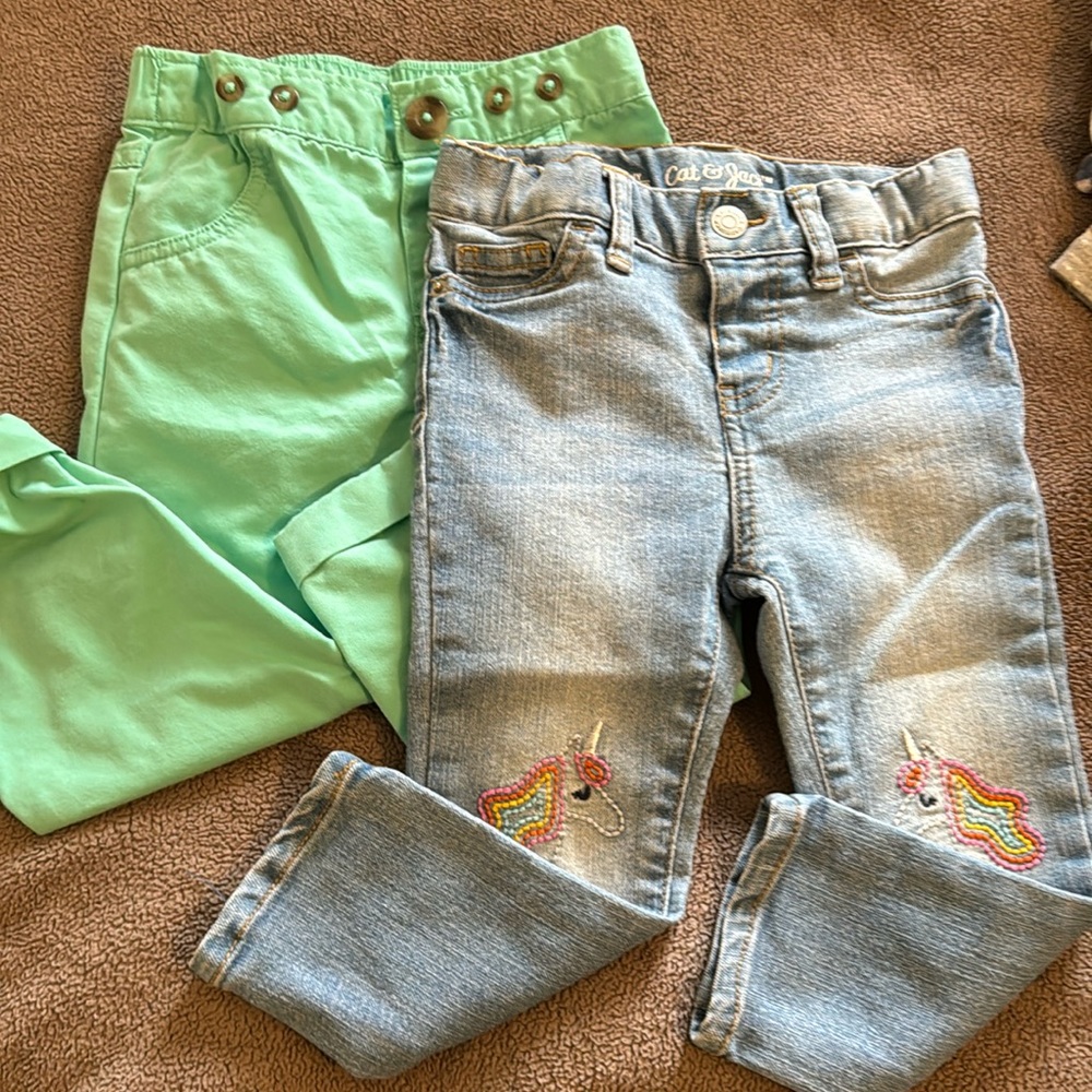 Cat & Jace baby/toddler girl pants